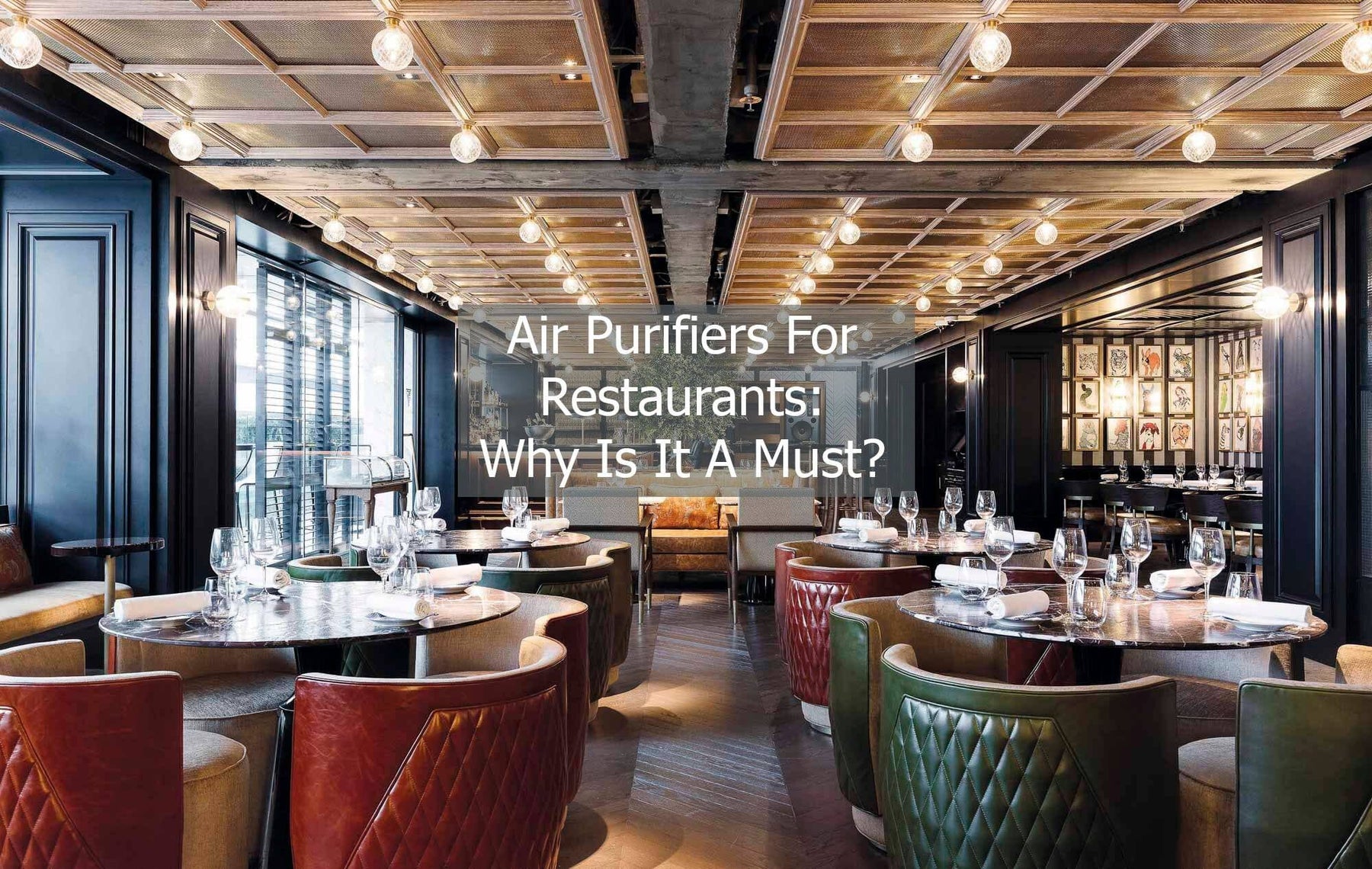 Air Purifiers For Restaurants: Why Is It A Must