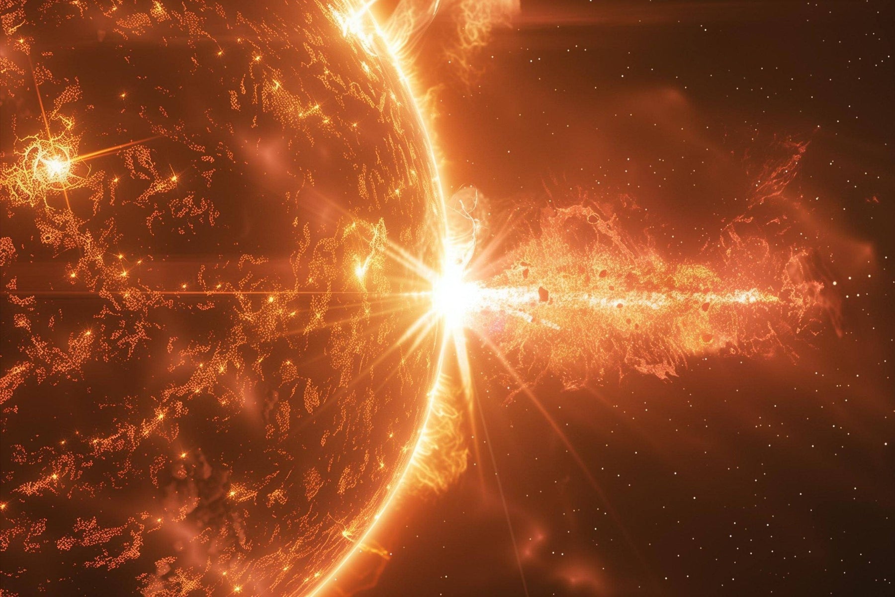 Largest solar flare detected since 2017 is by far the biggest of the sun's 11-year solar cycle - VizoCare