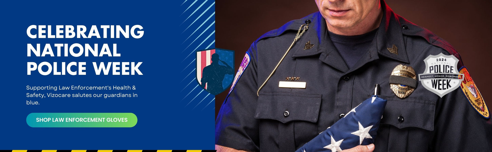 National Police Week - Vizocare law Enforcement Gloves