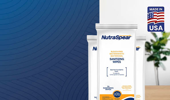 Sanitizing wipes by NutraSpear