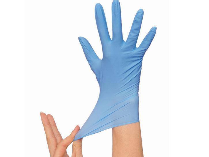 Nitrile Exam Gloves, 5 Mil Blue | VizoCare