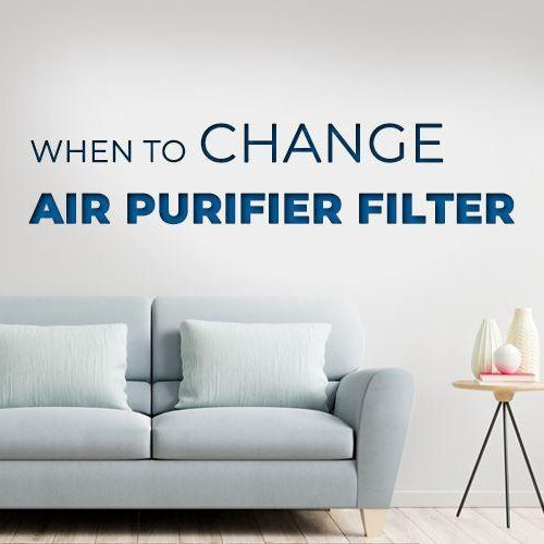 How long should you run an air purifier before changing the filter?