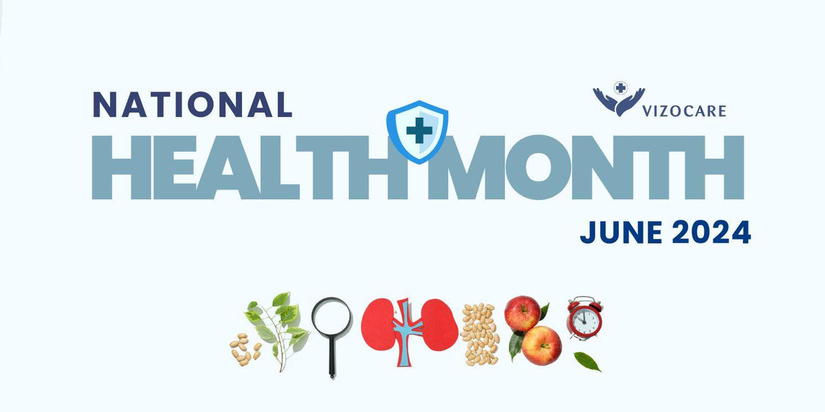 2024 National Health Month Prioritize Your Wellbeing VizoCare