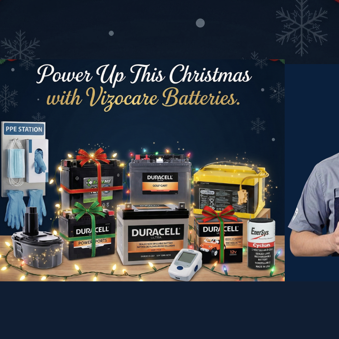 Power Up This Christmas with Vizocare Batteries