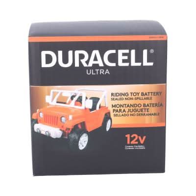 Duracell Ultra 12V 12AH Power Wheels Riding Toy Battery (VIZ12-12PW)