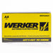 Werker Premium AA Alkaline Batteries 24-Pack: Dependable, Long-Lasting Power