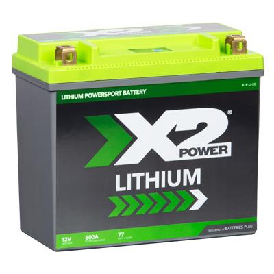 X2Power X2P20 Lithium Iron Phosphate Powersport ATV Battery - Lightweight, Fast Charging