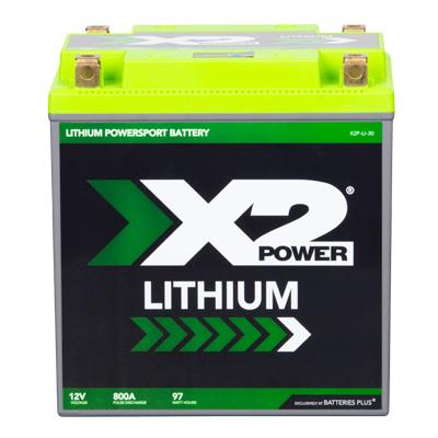 X2Power X2P30 Lithium Powersport Battery: 800A Pulse Cranking ATV UTV Power