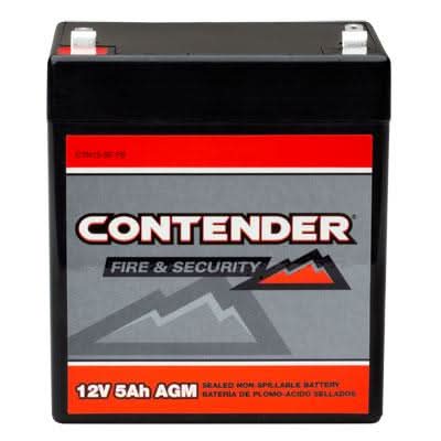 Contender 12V 5Ah AGM Fire and Security Battery (VIZ12-5F-FS)