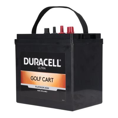 Duracell Ultra 6V 225Ah AGM Deep Cycle Golf Cart Scrubber Battery