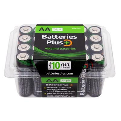 Batteries Plus AA Alkaline 24-Pack: High-Performance, Long-Lasting Power