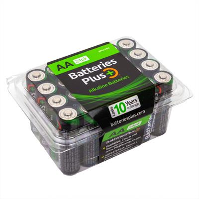 Batteries Plus AA Alkaline 24-Pack: High-Performance, Long-Lasting Power