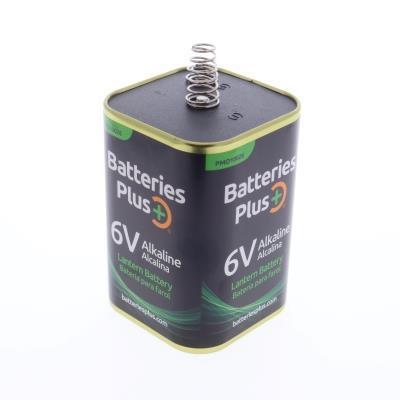 Batteries Plus 6V Alkaline Lantern Battery: Reliable F-Cell Power, Spring Terminals