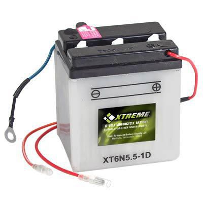 Xtreme 6V Flooded Powersport Battery: High-Performance, Durable Power for ATVs, Motorcycles