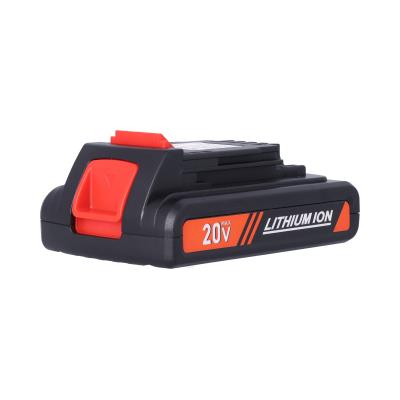 High-Capacity 20V 2.0Ah Lithium-Ion Battery for BLACK+DECKER MAX Cordless Tools