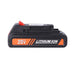 High-Capacity 20V 2.0Ah Lithium-Ion Battery for BLACK+DECKER MAX Cordless Tools