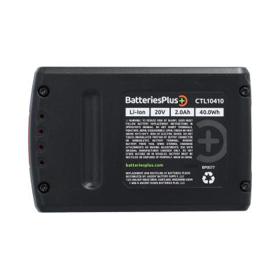 High-Capacity 20V 2.0Ah Lithium-Ion Battery for BLACK+DECKER MAX Cordless Tools