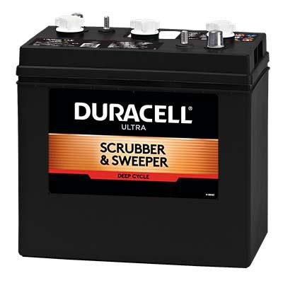 Duracell Ultra 250AH 6V Deep Cycle Battery, Superior Power for Floor Scrubbers