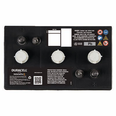 Duracell Ultra 250AH 6V Deep Cycle Battery, Superior Power for Floor Scrubbers