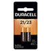 Duracell Coppertop 12V A23 Alkaline Battery 2-Pack for Key Fobs Alarms