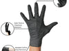 GP Craft 6 Mil Black Nitrile Exam Gloves, Case of 1000 pcs. (MG-G26B) - VizoCare