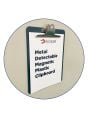 Detectamet Metal Detectable Plastic Clipboard for Food Processing Environments