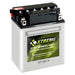 Xtreme 12C-A High-Performance 12V Flooded Powersport Battery for ATVs Motorcycles