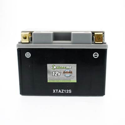 Xtreme Z12S 12V 210CCA AGM Powersport Battery: High-Performance, Maintenance-Free Power