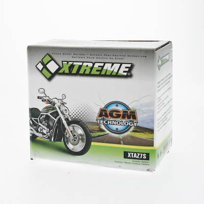 Xtreme Z7S 12V 130CCA AGM Powersport Battery for Motorcycles, ATVs, Snowmobiles