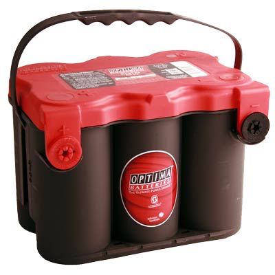 Optima Red Top 800CCA AGM Car Battery: Group 78, Powerful, Durable, Vibration Resistant