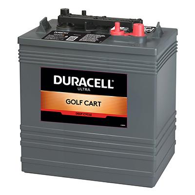 Duracell Ultra 255AH 6V Deep Cycle Battery: Golf Carts, Floor Scrubbers