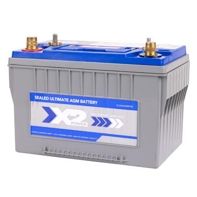 X2Power Group 34M 12V 850CCA AGM Dual-Purpose Marine RV Battery