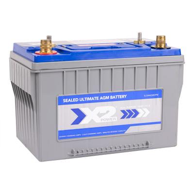 X2Power Group 34M 12V 850CCA AGM Dual-Purpose Marine RV Battery