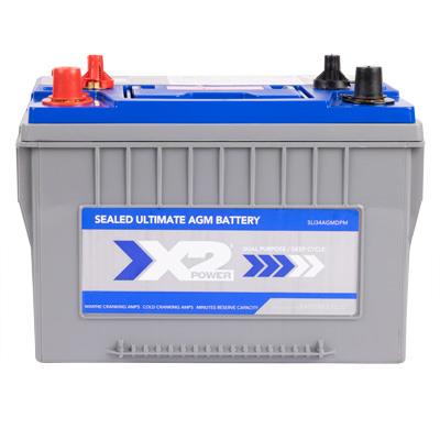 X2Power Group 34M 12V 850CCA AGM Dual-Purpose Marine RV Battery