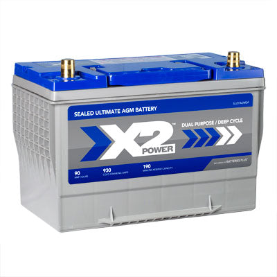 X2Power Group 27 930CCA Premium AGM Car Truck Battery Ultimate Power