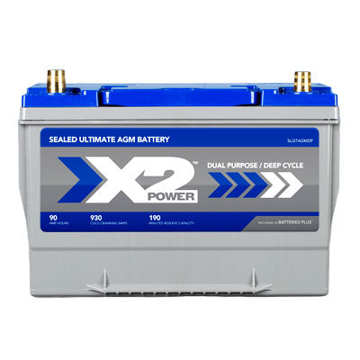 X2Power Group 27 930CCA Premium AGM Car Truck Battery Ultimate Power