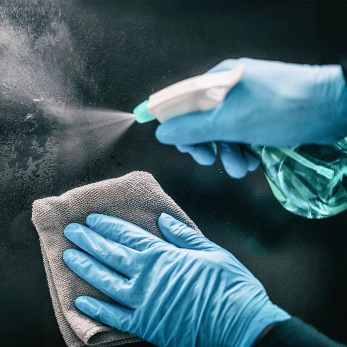 GP Craft 5.5 MIL Blue Nitrile Exam Gloves, Case of 1000 pcs. (MG-G25) - VizoCare