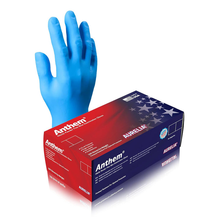 Vizocare Aurelia-Anthem-4.5 mil US Made Exam Nitrile Glove ( MG-SA24)