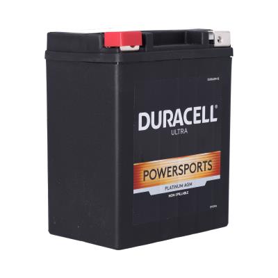 Duracell Ultra 14AH-BS 12V AGM Powersport Battery: ATV, Motorcycle, PWC Ready
