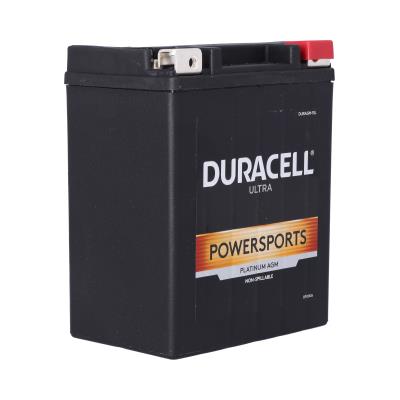 Duracell Ultra 14AHL-BS 12V 220CCA AGM Powersport Battery for ATV Motorcycle