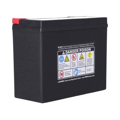 Duracell Ultra 18L-BS 12V 330CCA AGM Powersport Battery: Spill-Proof Design