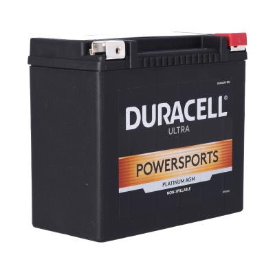 Duracell Ultra 20HL-BS 12V 310CCA AGM Powersport Battery for Motorcycles & ATVs