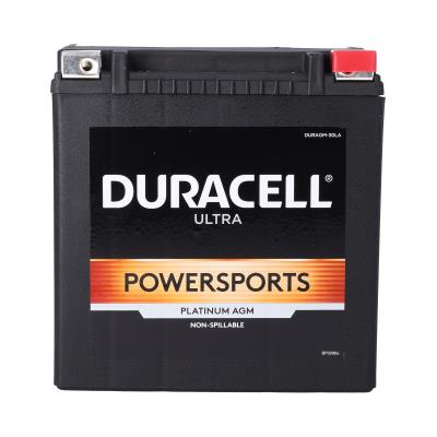 Duracell Ultra 30LA 12V 400CCA AGM Powersport Battery for ATVs Motorcycles