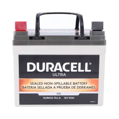 Duracell Ultra 12V 31AH GEL Sealed Lead Acid (SLA) Battery with J Terminals (VizURG12-31J)
