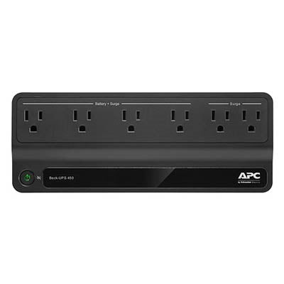APC BN450M 450VA 6-Outlet UPS: Essential Battery Backup & Surge Protector for Electronics