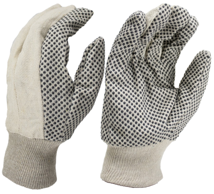 Seattle Glove C8608PDW Women's 8 oz. Polka Dot Work Gloves with Knit Wrist