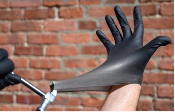 Aurelia 6 Mil black Nitrile Powder-Free Exam Gloves (MG-SB26B)