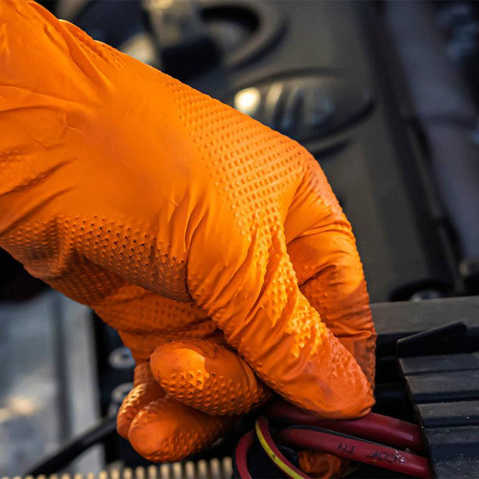 Aurelia Ignite Orange Nitrile Exam, 7 mil Gloves (MG-SI27OF)