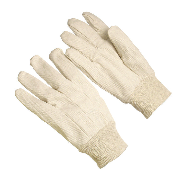 Seattle Glove C7610 Men's 10 oz. Canvas Work Gloves with Knit Wrist