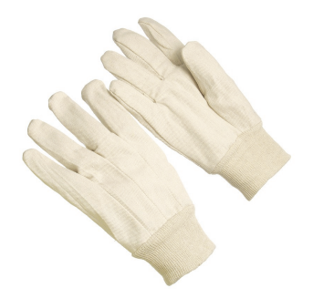 Seattle Glove C7612 Men's 12 oz. Canvas Work Gloves with Knit Wrist